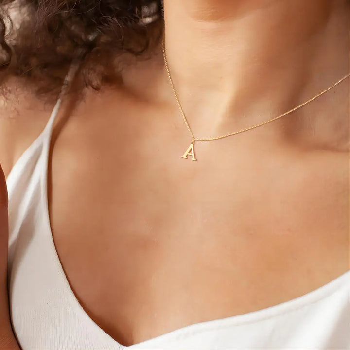 Love Letter Necklace with Initials