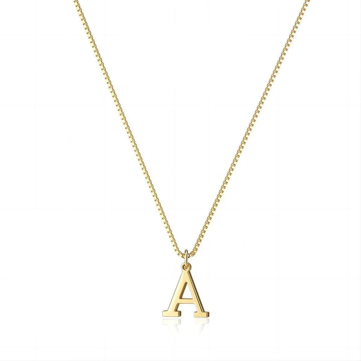 Love Letter Necklace with Initials