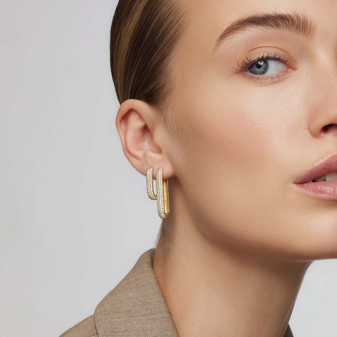 Iconic Pavé Earrings