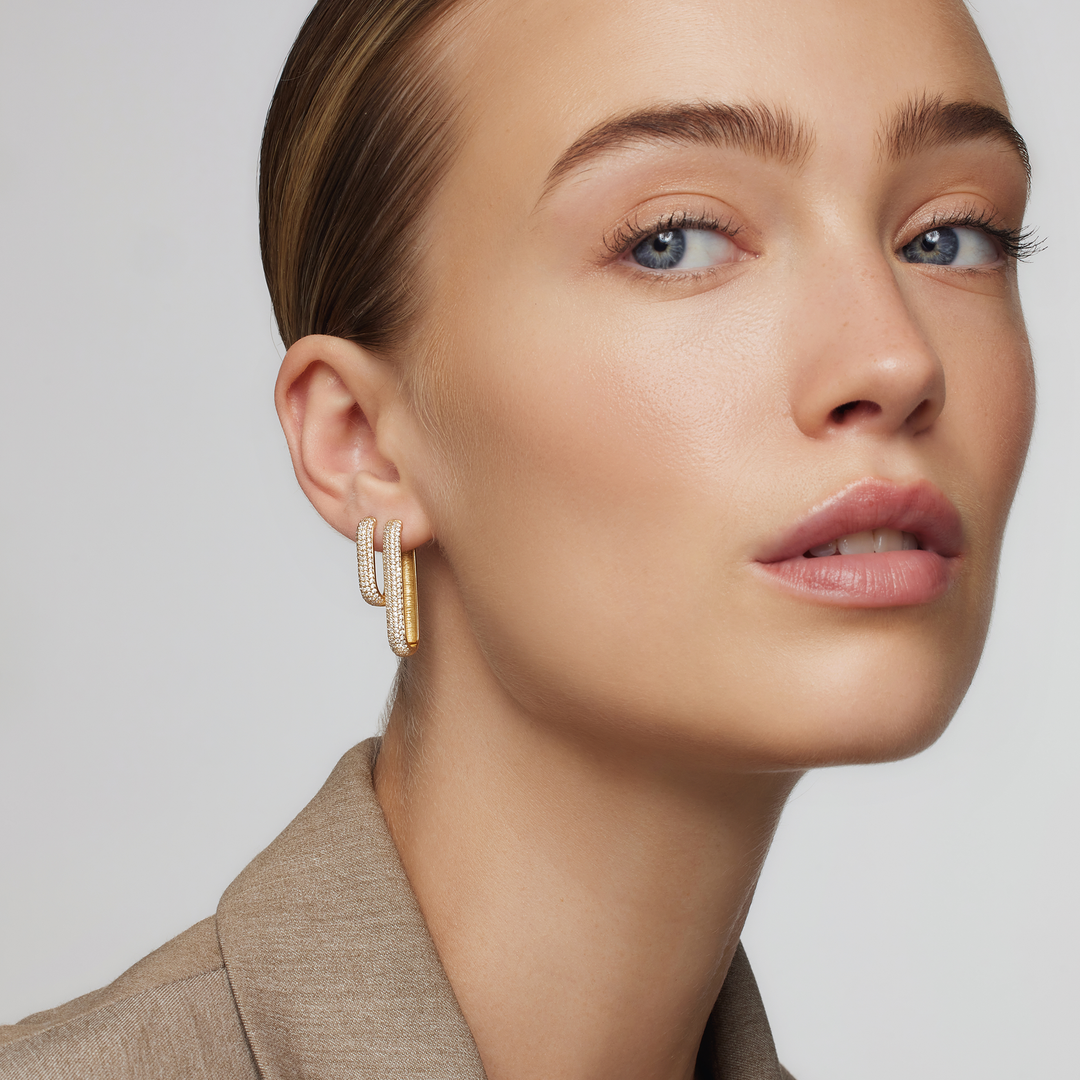 Iconic Pavé Earrings
