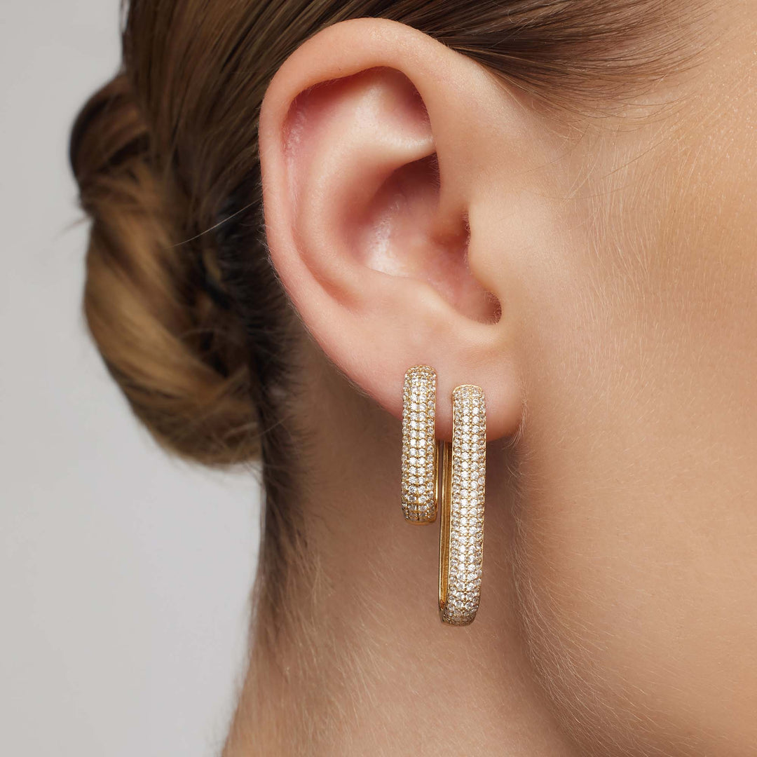 Iconic Pavé Earrings