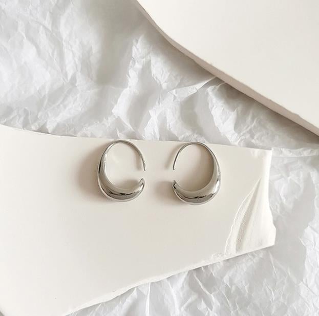 Chic Gold and Silver Earrings