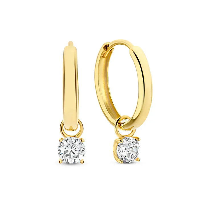 Moonstone Tear Earrings