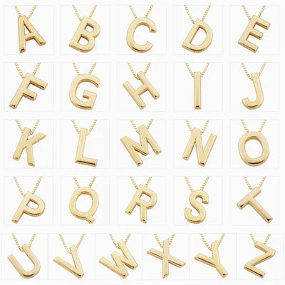 Love Letter Necklace with Initials