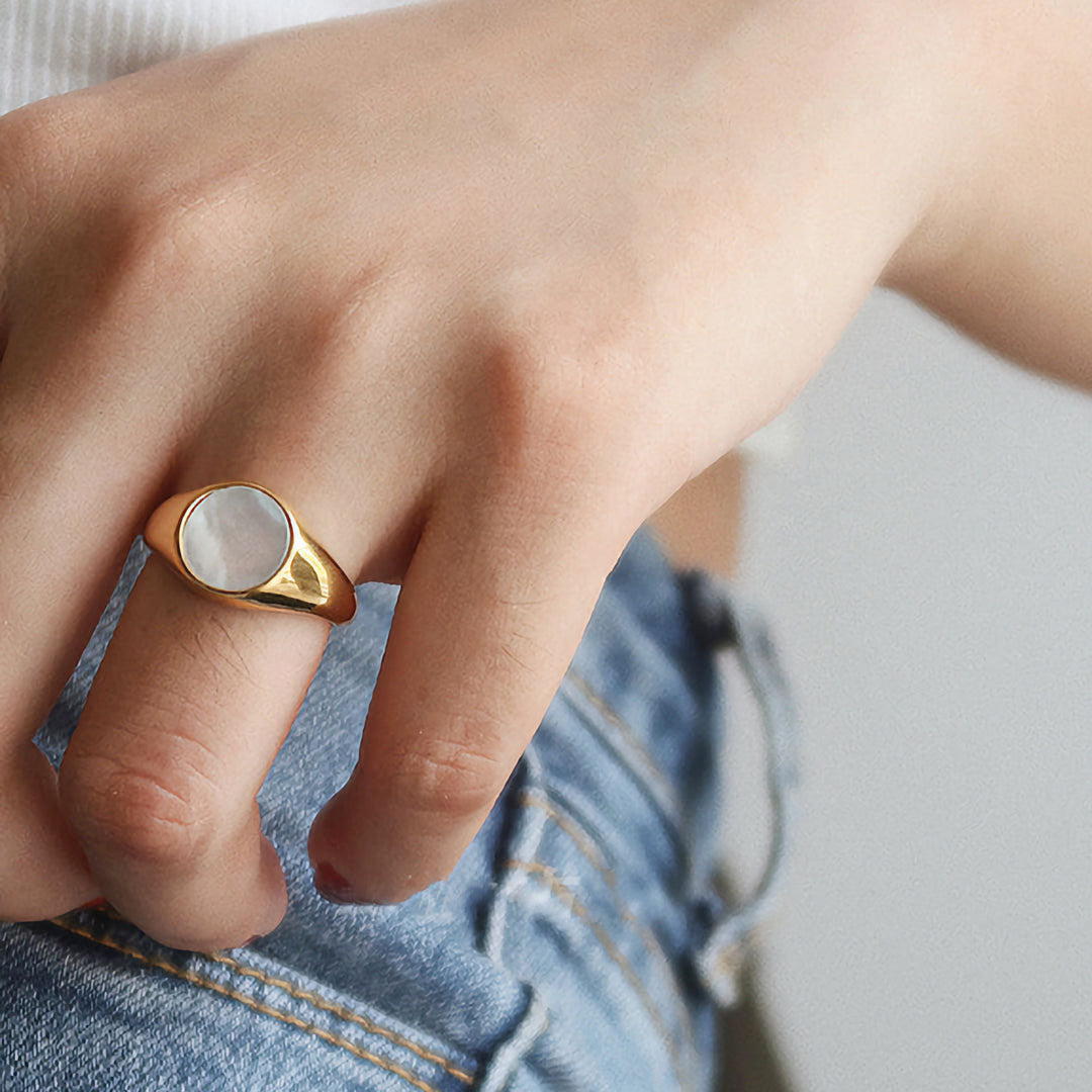 Mother's Pearl Ring