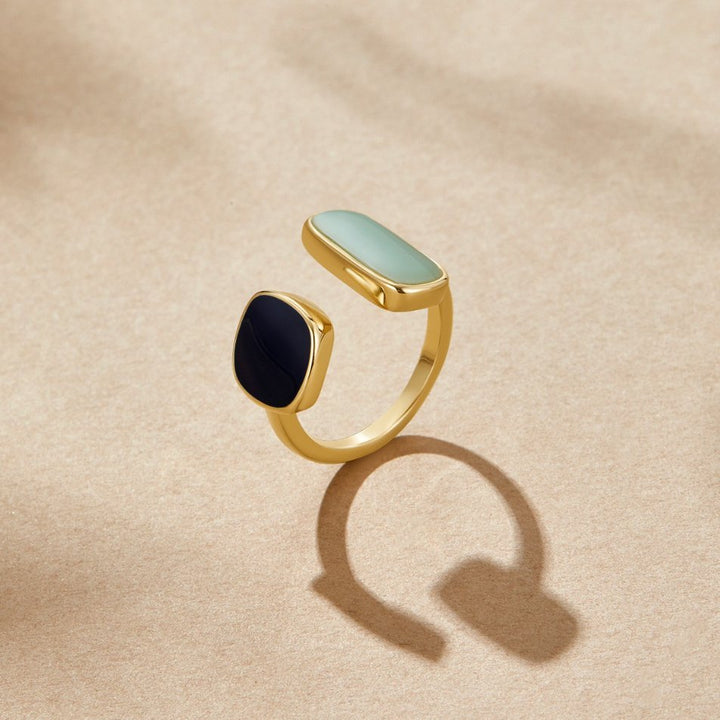Wrap Ring in Aquamarine