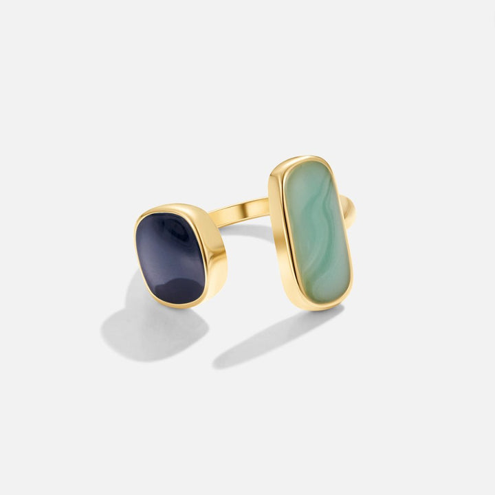 Wrap Ring in Aquamarine