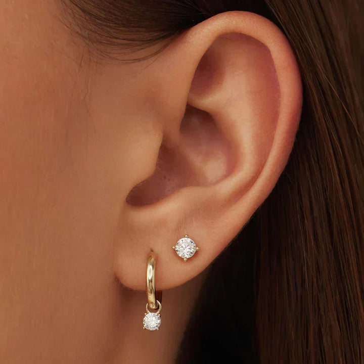 Earrings of Moonstone