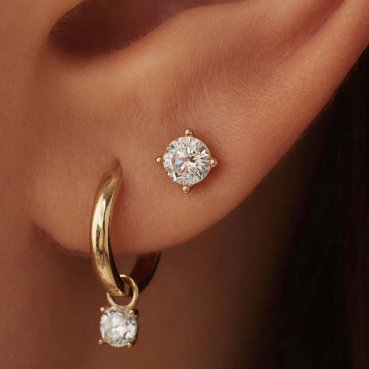 Earrings of Moonstone