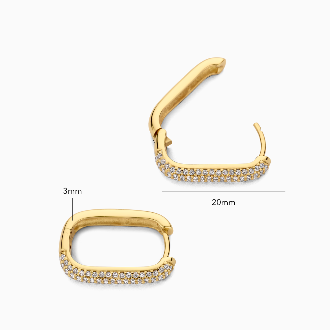 Iconic Pavé Earrings